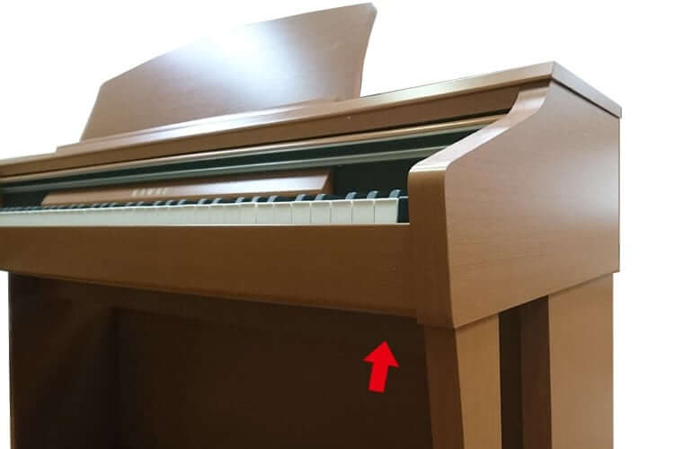 電子ピアノの機種名・製造番号