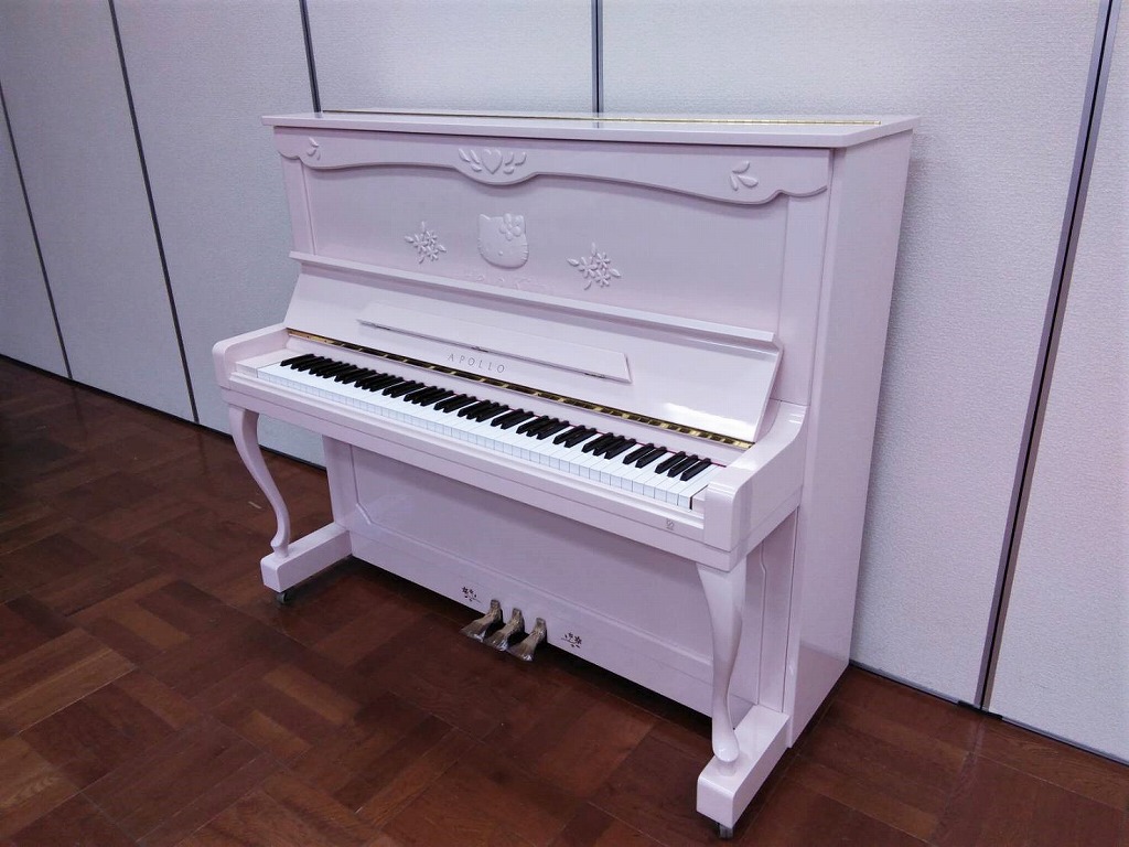 中古ピアノ　アポロKTY132PR　全体像